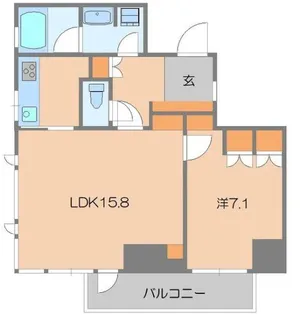 グランドメゾン白金・三光坂【4階】の間取り