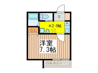 メゾン・ド・ピア【3階】の間取り