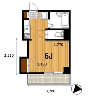 フェリス【1階】の間取り