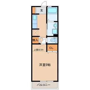 ピュアソシア【2階】の間取り