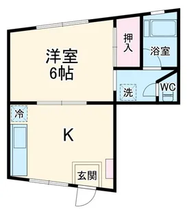 ハイツコシミズ【4階】の間取り