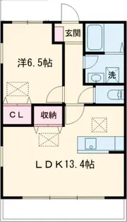 ルネス・リバーサイドKITAJIMA【3階】の間取り
