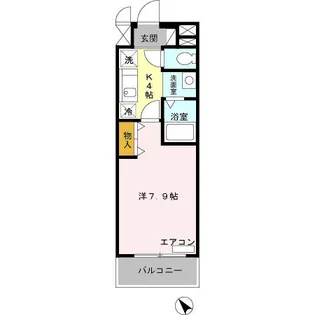 TOMORROW HEIGHTS【3階】の間取り