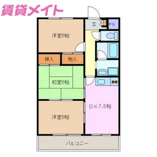 フォレストオブウィーン【1階】の間取り