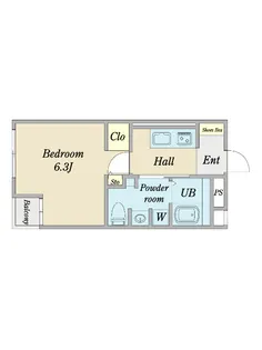 曳舟 kado【1階】の間取り