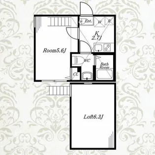 ラパス六浦【1階】の間取り