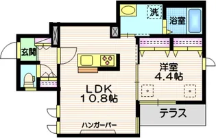 Elpis mono【1階】の間取り