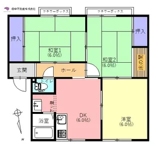 シャンポール8【1階】の間取り