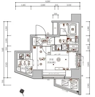 東京都足立区千住橋戸町【マンション】の間取り