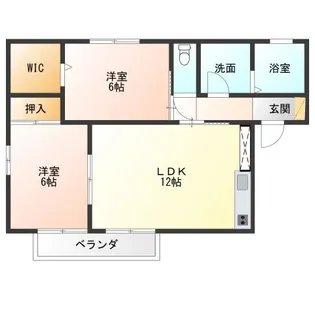 WILL光【2階】の間取り