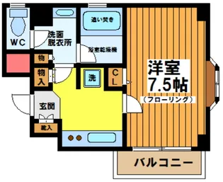 東京都世田谷区大原2【マンション】の間取り