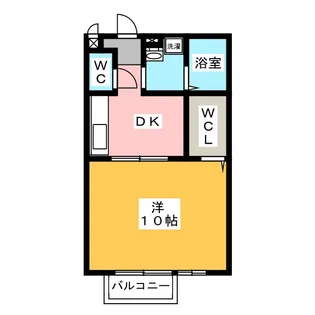 モナリエ・キャンドル【1階】の間取り