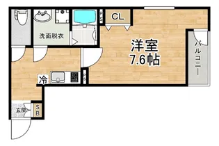 REGIES塚本【2階】の間取り