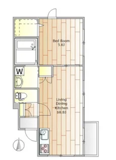 アクシス【1階】の間取り