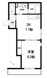 東京都豊島区池袋3【マンション】の間取り