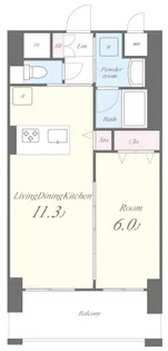 Portofino(ポルトフィーノ)【4階】の間取り