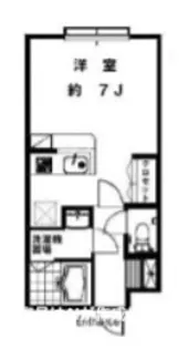 ブレンハイムI【1階】の間取り
