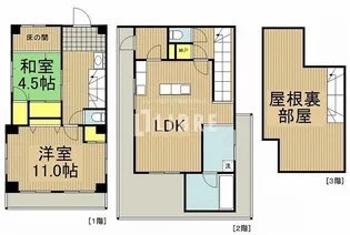 静岡県熱海市網代【一戸建】の間取り