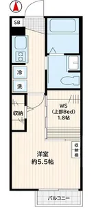 Liens REGALO船堀station【2階】の間取り