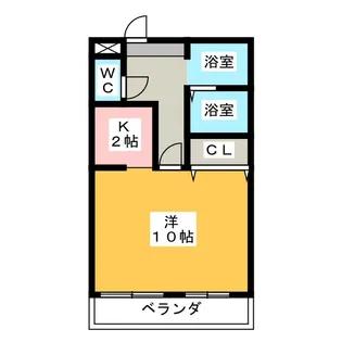 オルテンシア【1階】の間取り
