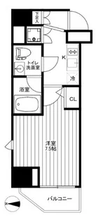 プレスタイル入谷II【10階】の間取り