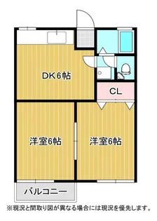 フォーブル丸子【2階】の間取り