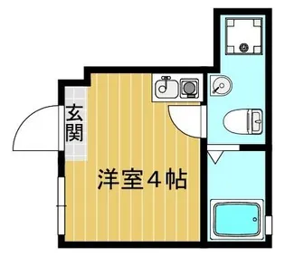 アヴニール上北沢【1階】の間取り