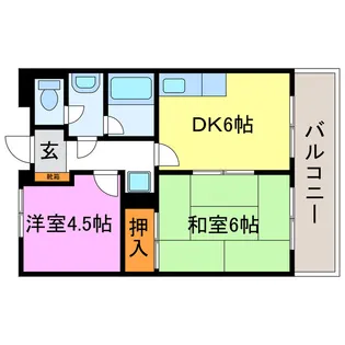 LA PREMIERE【2階】の間取り