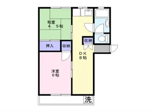 サンフォレスト【3階】の間取り