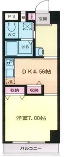 フォンティーヌ【4階】の間取り