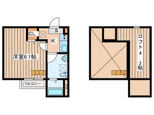 エスペランサ大野田【2階】の間取り