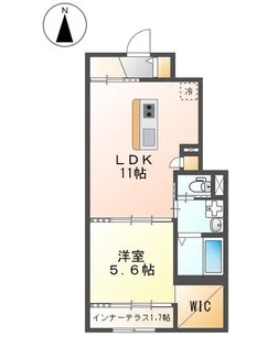 シャンブル【1階】の間取り