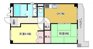 マンション妙法寺【4階】の間取り
