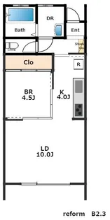 reformeB【1階】の間取り
