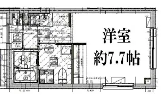 東陽フラッグ【3階】の間取り