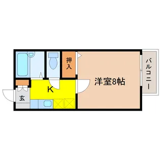 ノーブルパーク【2階】の間取り