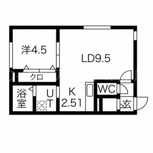 aulea(アウレア)【4階】の間取り