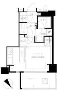 ザ・パークハウス大井町ウエストコート【7階】の間取り