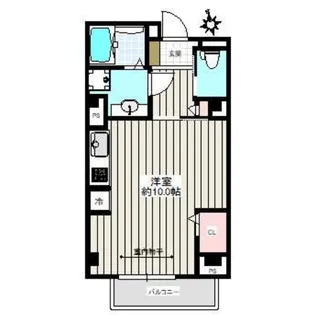 CASA MONTE(カサ・モンテ)【2階】の間取り