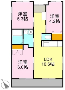 ロイヤルメゾン【1階】の間取り