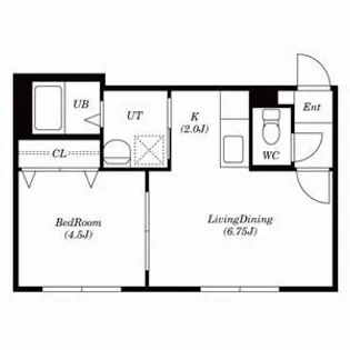 セントラルリッツ30【1階】の間取り