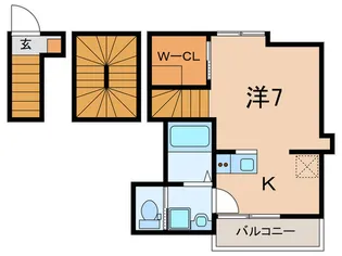 ヴィラ フローレンス【3階】の間取り