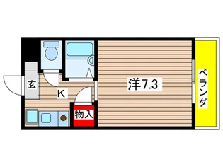 ラ・メゾン鶴舞【2階】の間取り
