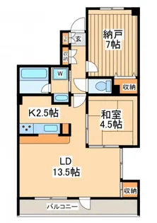 カ・アンジェリ【5階】の間取り