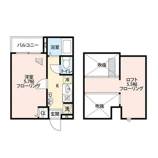 グランクオール野方ウエストレジデンス【3階】の間取り