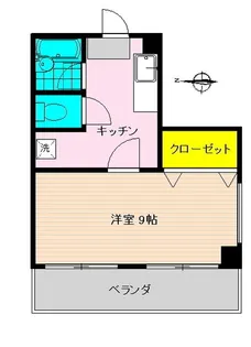 カツユキビル【3階】の間取り