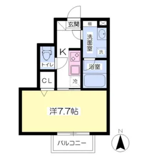 Alflat・吉祥寺【1階】の間取り