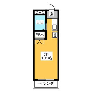 ホワイトミューズ【4階】の間取り