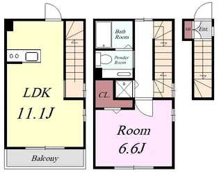 ラ・ルーチェの間取り