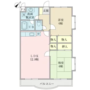 グランヴェールIII【3階】の間取り
